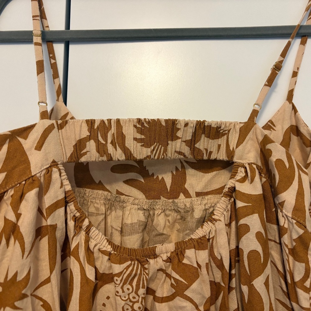 Madwell Linen Blend Midi Dress - Picture 6 of 10